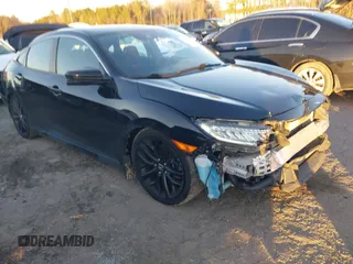 2020 Honda Civic Si with VIN 2HGFC1E56LH702515, listed as a IAAI auction lot 41311296 with 78,849 mi miles and . Bid and sale history available at DreamBid. Image 1.