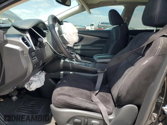 2019 Nissan Murano SV z VIN 5N1AZ2MJ5KN160207, wystawiony jako Copart lot #53182485 z przebiegiem 57 309 mil mil oraz Szkoda całkowita • Salvage title. Historia ofert i sprzedaży dostępna na DreamBid. Obrazek 7.