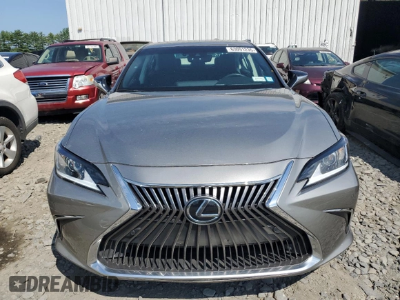 2021 Lexus ES 250 with VIN 58AD11D19MU006499, listed as a Copart auction lot 63091235 with 19,071 mi miles and Salvage title. Bid and sale history available at DreamBid. Image 5.