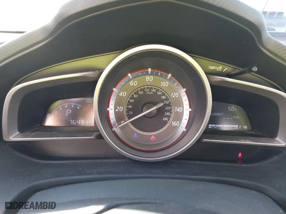 2014 Mazda Mazda3 i Sport with VIN JM1BM1U71E1119851, listed as a IAAI auction lot 41802181 with 1 mi miles. Bid and sale history available at carsss.com. Image 7.