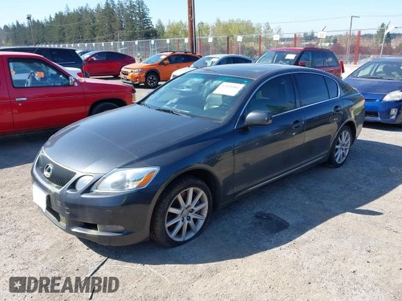 2007 Lexus GS 350 with VIN JTHCE96S670009161, listed as a IAAI auction lot 42035904 with Not Provided miles. Bid and sale history available at carsss.com. Image 2.