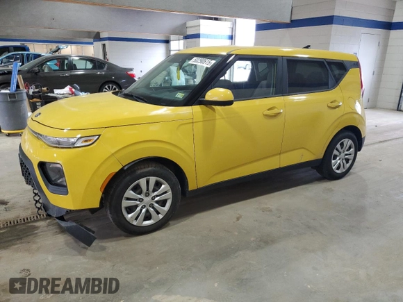2020 Kia Soul LX with VIN KNDJ23AU7L7108127, listed as a Copart auction lot 50290515 with 50,476 mi miles and Salvage Title. Bid and sale history available at carsss.com. Image 1.