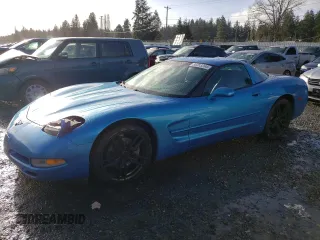 1999 Chevrolet Corvette with VIN 1G1YY22G8X5132785, listed as a Copart auction lot 86353284 with 112,679 mi miles and Salvage Title. Bid and sale history available at carsss.com. Image 1.
