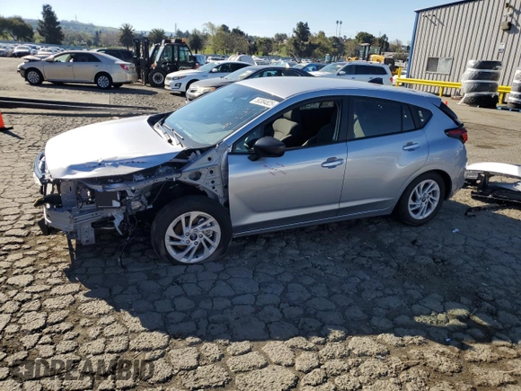 2024 Subaru Impreza with VIN JF1GUABC5R8855569, listed as a Copart auction lot 50384825 with 1,733 mi miles and Salvage Title. Bid and sale history available at carsss.com. Image 1.