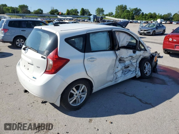 2014 Nissan Note S Plus z VIN 3N1CE2CP9EL363073, wystawiony jako Copart lot #59023835 z przebiegiem 205 117 mil mil oraz Szkoda całkowita • Salvage title. Historia ofert i sprzedaży dostępna na DreamBid. Obrazek 3.