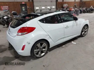 2012 Hyundai Veloster w/Black Int with VIN KMHTC6AD3CU080878, listed as a IAAI auction lot 42377636 with 152,430 mi miles and . Bid and sale history available at DreamBid. Image 4.