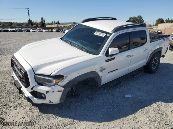 2023 Toyota Tacoma 4WD SR with VIN 3TMCZ5AN4PM541649, listed as a Copart auction lot 46755255 with 47,027 mi miles and Salvage Title. Bid and sale history available at carsss.com. Image 1.