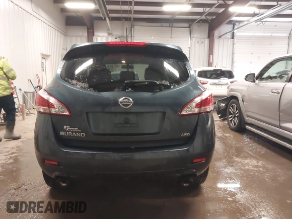 2014 Nissan Murano S with VIN JN8AZ1MWXEW502277, listed as a IAAI auction lot 41484947 with 130,817 mi miles and . Bid and sale history available at DreamBid. Image 16.