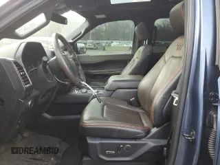 2020 Ford Expedition Max King Ranch with VIN 1FMJK1PT0LEA92850, listed as a Copart auction lot 88413115 with 52,652 mi miles and Salvage Title. Bid and sale history available at DreamBid. Image 7.
