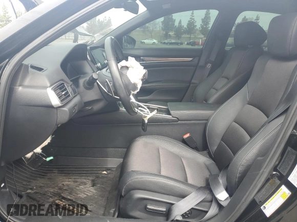 2020 Honda Accord Sport with VIN 1HGCV2F3XLA020073, listed as a Copart auction lot 57354185 with 41,649 mi miles and Salvage title. Bid and sale history available at DreamBid. Image 7.