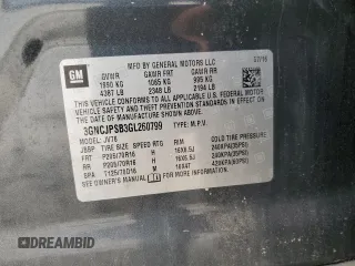 2016 Chevrolet Trax LT z VIN 3GNCJPSB3GL260799, wystawiony jako Copart lot #57032135 z przebiegiem 55 472 mil mil oraz Szkoda całkowita • Salvage title. Historia ofert i sprzedaży dostępna na DreamBid. Obrazek 14.