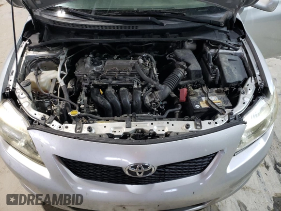 2009 Toyota Corolla with VIN JTDBL40E19J025404, listed as a Copart auction lot 48001935 with 177,159 mi miles and Clean Title. Bid and sale history available at carsss.com. Image 11.
