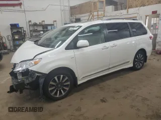 2019 Toyota Sienna XLE z VIN 5TDDZ3DC5KS223390, wystawiony jako Copart lot #53304615 z przebiegiem 85 214 mil mil oraz Szkoda całkowita • Salvage title. Historia ofert i sprzedaży dostępna na DreamBid. Obrazek 1.