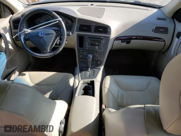 2004 Volvo S60 with VIN YV1RS61T642348189, listed as a Copart auction lot 46315535 with 209,536 mi miles and Salvage Title. Bid and sale history available at carsss.com. Image 8.