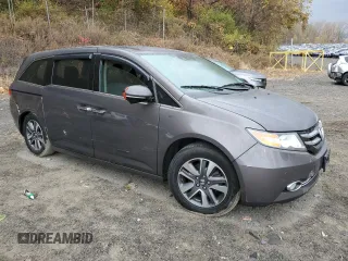2017 Honda Odyssey Touring с VIN 5FNRL5H99HB013695, выставлен на аукционе Copart как лот 77975504 с пробегом 73 755 миль миль и Списание • Salvage title. История ставок и продаж доступна на DreamBid. Изображение 4.