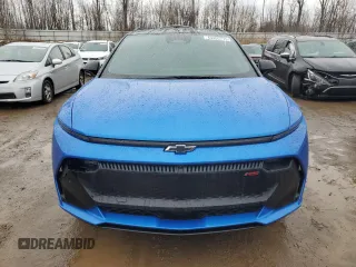 2025 Chevrolet Equinox EV RS z VIN 3GN7DSRP9SS117951, wystawiony jako Copart lot #43405775 z przebiegiem 1 784 mil mil oraz Czysty tytuł • Clean title. Historia ofert i sprzedaży dostępna na DreamBid. Obrazek 5.