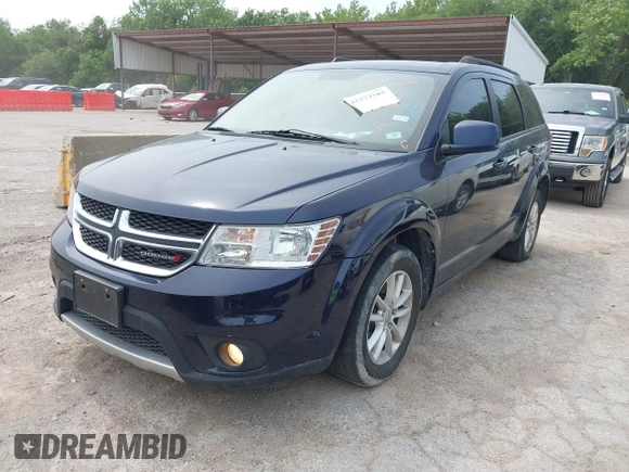 2017 Dodge Journey SXT z VIN 3C4PDDBG4HT574281, wystawiony jako IAAI lot #42273583 z przebiegiem 155 611 mil mil oraz . Historia ofert i sprzedaży dostępna na DreamBid. Obrazek 2.