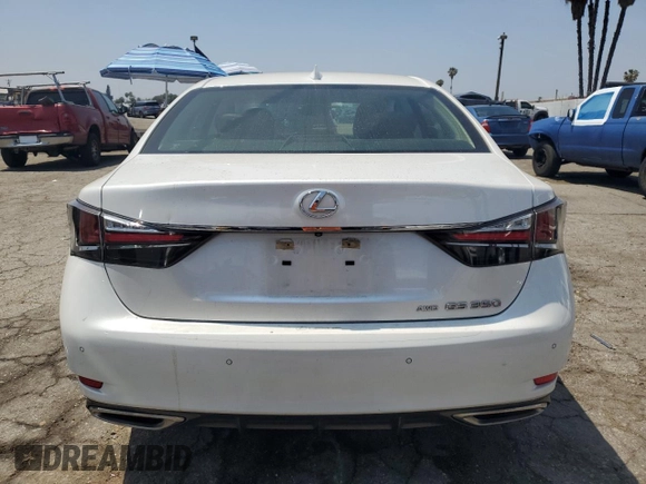 2017 Lexus GS 350 z VIN JTHCZ1BL2HA005074, wystawiony jako Copart lot #54796795 z przebiegiem 37 975 mil mil oraz Szkoda całkowita • Salvage title. Historia ofert i sprzedaży dostępna na DreamBid. Obrazek 6.