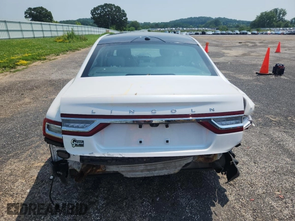 2017 Lincoln Continental Select with VIN 1LN6L9TP8H5603254, listed as a Copart auction lot 63589435 with 138,707 mi miles and Non repairable. Bid and sale history available at DreamBid. Image 6.