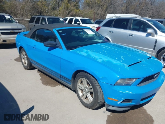 2012 Ford Mustang V6 with VIN 1ZVBP8EM7C5203745, listed as a IAAI auction lot 41757054 with 236,890 mi miles and . Bid and sale history available at DreamBid. Image 1.