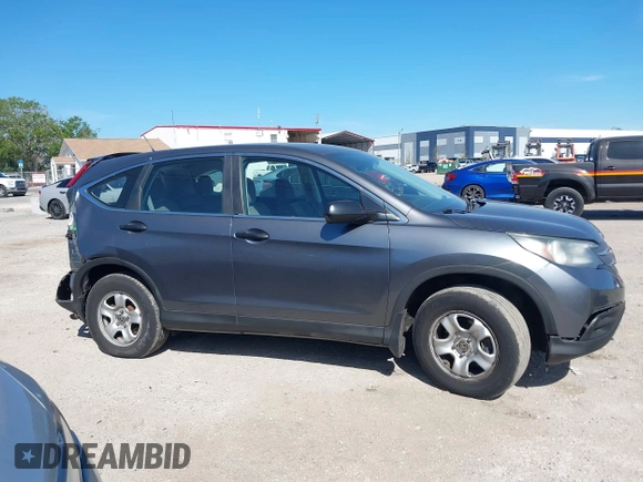 2013 Honda CR-V LX with VIN 3CZRM3H33DG702711, listed as a IAAI auction lot 41889747 with 132,937 mi miles. Bid and sale history available at carsss.com. Image 13.