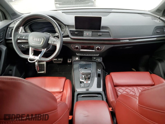 2020 Audi SQ5 Prestige with VIN WA1C4AFYXL2100954, listed as a Copart auction lot 41101133 with 31,839 mi miles. Bid and sale history available at carsss.com. Image 8.
