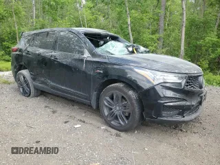 2021 Acura RDX w/A-Spec Package with VIN 5J8TC2H60ML805382, listed as a Copart auction lot 60482985 with Not provided miles and Clean title. Bid and sale history available at DreamBid. Image 4.