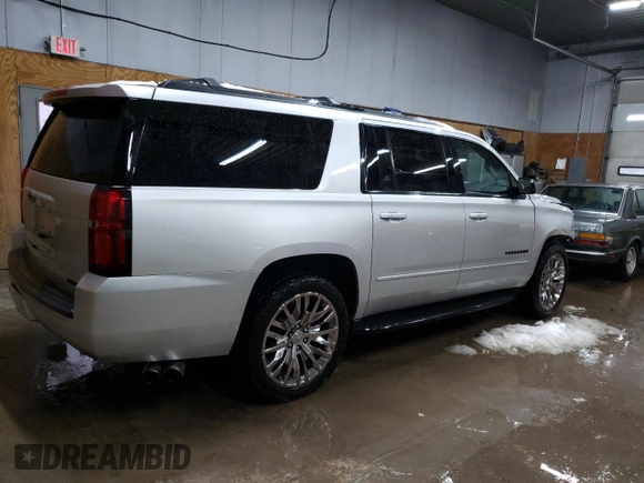 2019 Chevrolet Suburban Premier with VIN 1GNSKJKJ2KR242552, listed as a Copart auction lot 41894825 with 178,053 mi miles and Clean Title. Bid and sale history available at DreamBid. Image 3.