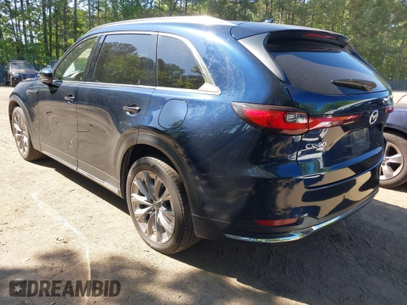 2024 Mazda CX-90 3.3 Turbo Premium with VIN JM3KKDHD3R1133321, listed as a IAAI auction lot 42125203 with 42,023 mi miles. Bid and sale history available at carsss.com. Image 3.