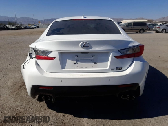 2017 Lexus RC F F z VIN JTHHP5BC2H5005846, wystawiony jako Copart lot #65489664 z przebiegiem 17 402 mil mil oraz Szkody całkowita. Historia ofert i sprzedaży dostępna na DreamBid. Obrazek 6.