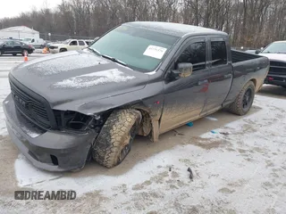 2014 Ram 1500 Express with VIN 1C6RR7FT5ES420041, listed as a IAAI auction lot 41151376 with 60,882 mi miles and . Bid and sale history available at DreamBid. Image 17.