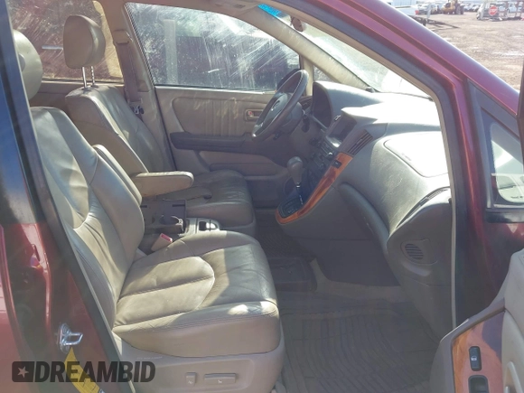 1999 Lexus RX 300 z VIN JT6HF10U2X0089730, wystawiony jako IAAI lot #41982648 z przebiegiem 150 322 mil mil oraz . Historia ofert i sprzedaży dostępna na DreamBid. Obrazek 5.