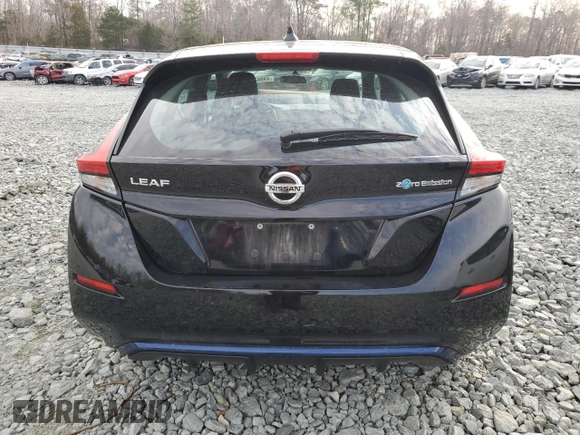 2019 Nissan LEAF SV with VIN 1N4AZ1CP0KC321651, listed as a Copart auction lot 49862805 with 46,771 mi miles and Salvage title. Bid and sale history available at DreamBid. Image 6.