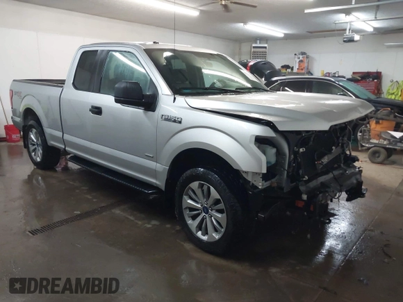 2017 Ford F-150 XL with VIN 1FTEX1EP7HFB64173, listed as a IAAI auction lot 41471112 with 65,277 mi miles and . Bid and sale history available at DreamBid. Image 1.