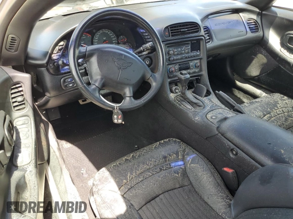 2001 Chevrolet Corvette with VIN 1G1YY32G915114289, listed as a Copart auction lot 73865984 with 0 mi miles and Salvage Title. Bid and sale history available at carsss.com. Image 8.