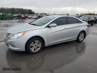 2013 Hyundai Sonata GLS with VIN 5NPEB4AC6DH803081, listed as a Copart auction lot 46663195 with 60,713 mi miles and Salvage Title. Bid and sale history available at carsss.com. Image 1.