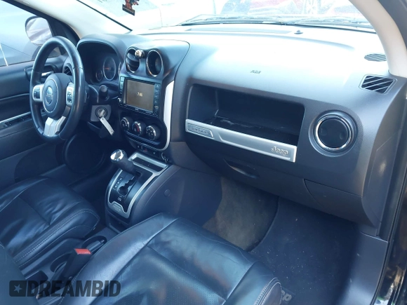 2017 Jeep Compass High Altitude with VIN 1C4NJDEB4HD109831, listed as a IAAI auction lot 42022301 with 125,148 mi miles and . Bid and sale history available at DreamBid. Image 5.