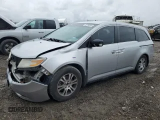 2012 Honda Odyssey EX z VIN 5FNRL5H40CB008897, wystawiony jako Copart lot #49799295 z przebiegiem 151 480 mil mil oraz Szkoda całkowita • Salvage title. Historia ofert i sprzedaży dostępna na DreamBid. Obrazek 1.