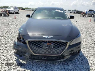 2020 Genesis G80 3.3T Sport with VIN KMTFN4JB5LU337510, listed as a Copart auction lot 52091105 with 19,203 mi miles and Salvage Title. Bid and sale history available at carsss.com. Image 5.