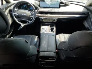 2023 Genesis Electrified G80 with VIN KMTGE4S17PU007500, listed as a Copart auction lot 53952055 with 6,226 mi miles and Clean Title. Bid and sale history available at carsss.com. Image 8.