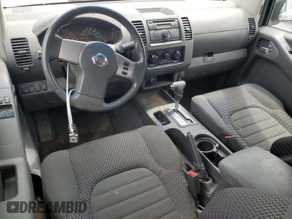 2008 Nissan Frontier SE with VIN 1N6AD06W38C406981, listed as a Copart auction lot 58784035 with 58,849 mi miles and Salvage title. Bid and sale history available at DreamBid. Image 8.