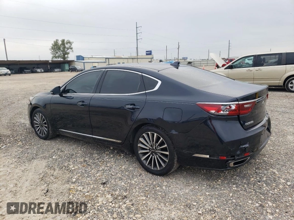 2017 Kia Cadenza Premium with VIN KNALB4J10H5073080, listed as a Copart auction lot 69711644 with 97,552 mi miles and Salvage Title. Bid and sale history available at carsss.com. Image 2.