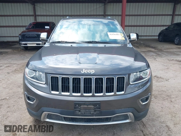 2014 Jeep Grand Cherokee Limited z VIN 1C4RJFBG5EC431229, wystawiony jako IAAI lot #42436481 z przebiegiem 102 442 mil mil oraz . Historia ofert i sprzedaży dostępna na DreamBid. Obrazek 12.