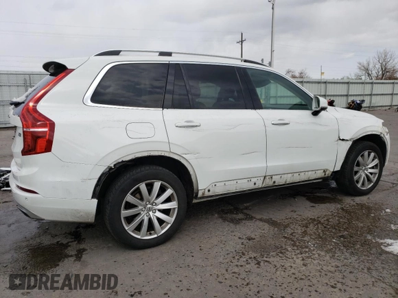 2016 Volvo XC90 T6 Momentum with VIN YV4A22PK2G1037652, listed as a Copart auction lot 49679815 with 110,467 mi miles and Salvage Title. Bid and sale history available at carsss.com. Image 3.