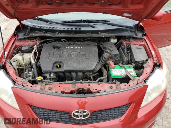 2009 Toyota Corolla with VIN 1NXBU40E29Z158681, listed as a Copart auction lot 51668605 with 237,981 mi miles and Clean Title. Bid and sale history available at carsss.com. Image 11.