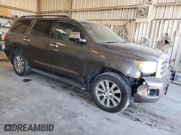 2010 Toyota Sequoia Ltd with VIN 5TDKY5G13AS030301, listed as a Copart auction lot 82901714 with 240,862 mi miles and Clean Title. Bid and sale history available at carsss.com. Image 4.