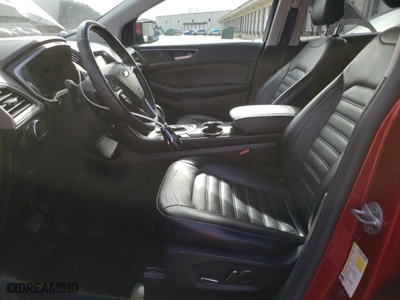 2015 Ford Edge SEL with VIN 2FMTK4J85FBB22603, listed as a Copart auction lot 50236095 with 118,624 mi miles and Salvage Title. Bid and sale history available at carsss.com. Image 7.