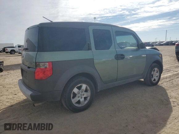 2004 Honda Element EX with VIN 5J6YH18694L008848, listed as a Copart auction lot 85686544 with 157,328 mi miles and Salvage Title. Bid and sale history available at DreamBid. Image 3.
