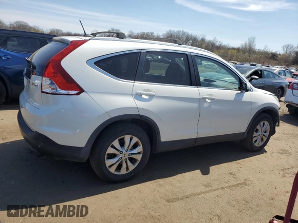 2013 Honda CR-V EX-L with VIN 5J6RM4H76DL048170, listed as a Copart auction lot 53349535 with 197,983 mi miles and Salvage Title. Bid and sale history available at carsss.com. Image 3.