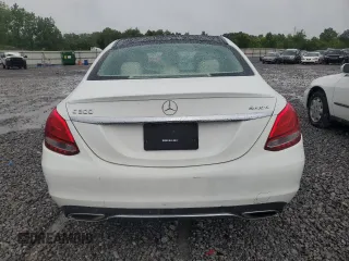 2016 Mercedes-Benz C 300 Luxury with VIN 55SWF4KBXGU138931, listed as a Copart auction lot 58545945 with 152,722 mi miles and Salvage title. Bid and sale history available at DreamBid. Image 6.